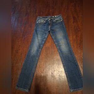 Miss Me Women's Straight Leg Blue Jeans